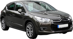 Citroen DS4 roof racks vehicle pic